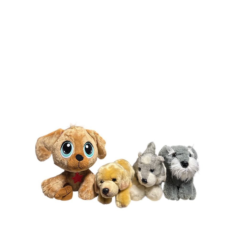 Little Tikes Douglas Golden Retriever Plush Bundle Schnauzer‎ Rescue Tales Pets